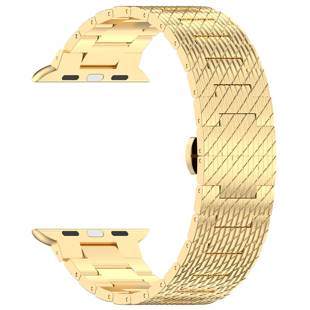 Pas Techsuit W052 za Apple Watch 42mm / 41mm / 40mm / 38mm Series, Zlata