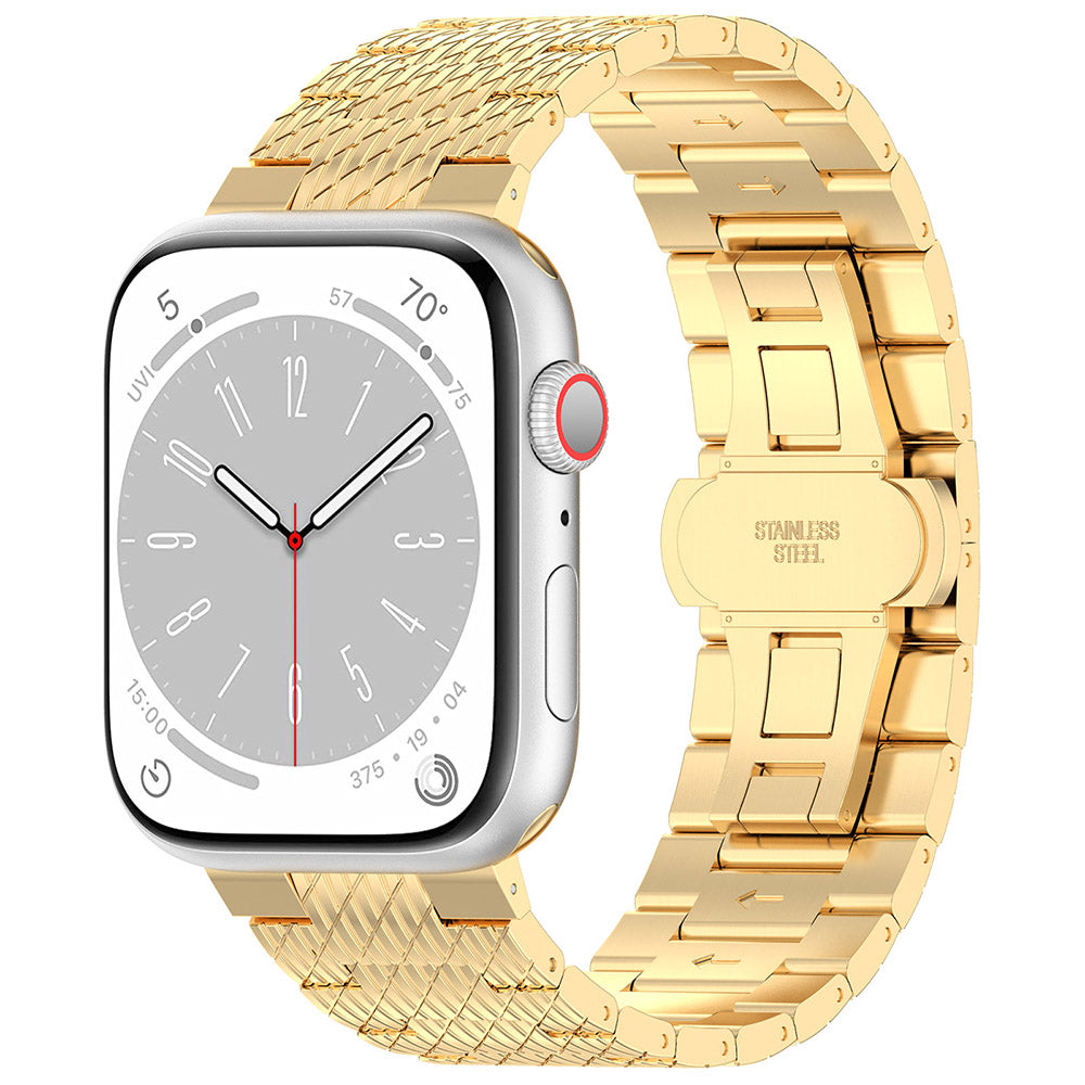Pas Techsuit W052 za Apple Watch 42mm / 41mm / 40mm / 38mm Series, Zlata