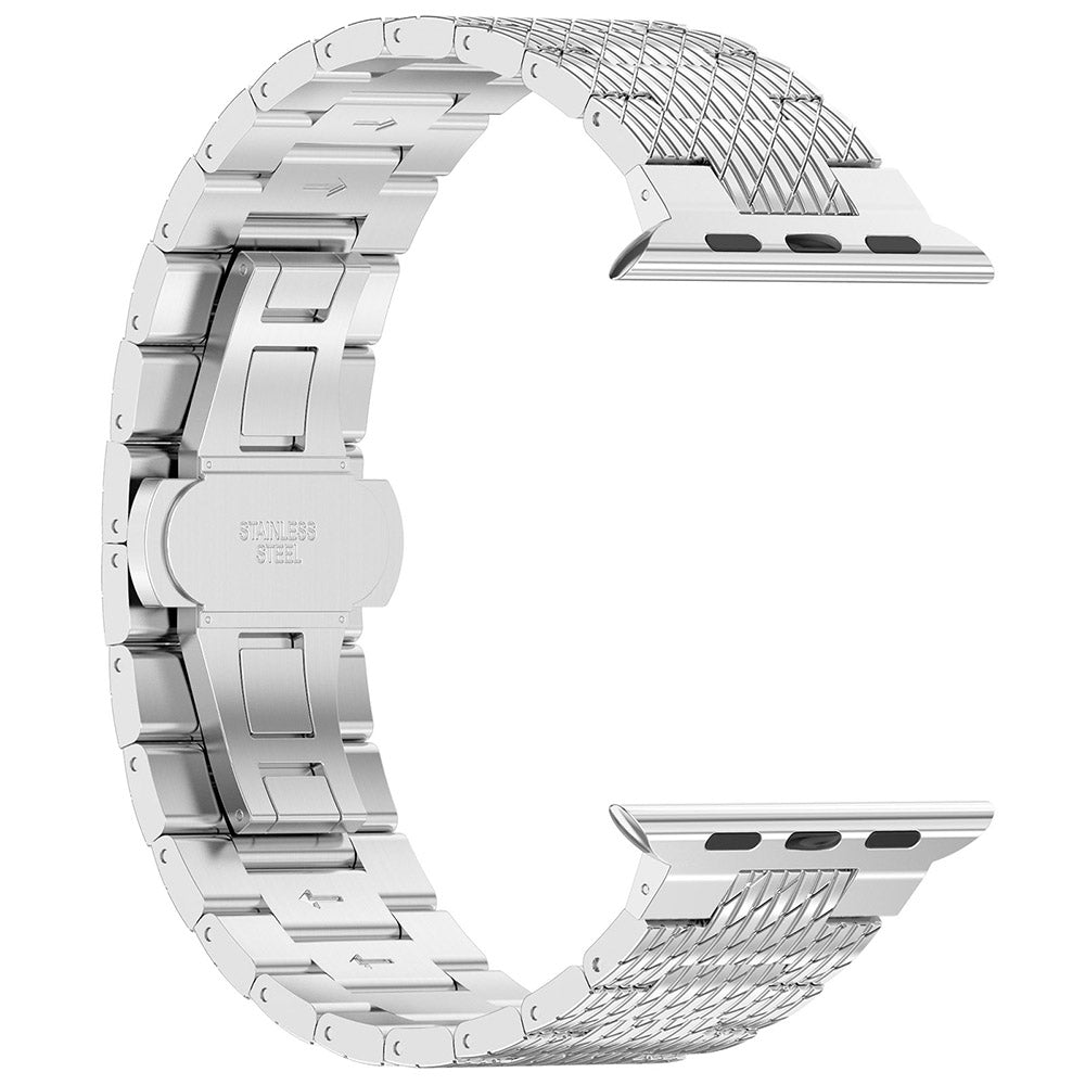 Techsuit W052 Strap for Apple Watch 49mm / 46mm / 45mm / 44mm / 42mm Series, Silver