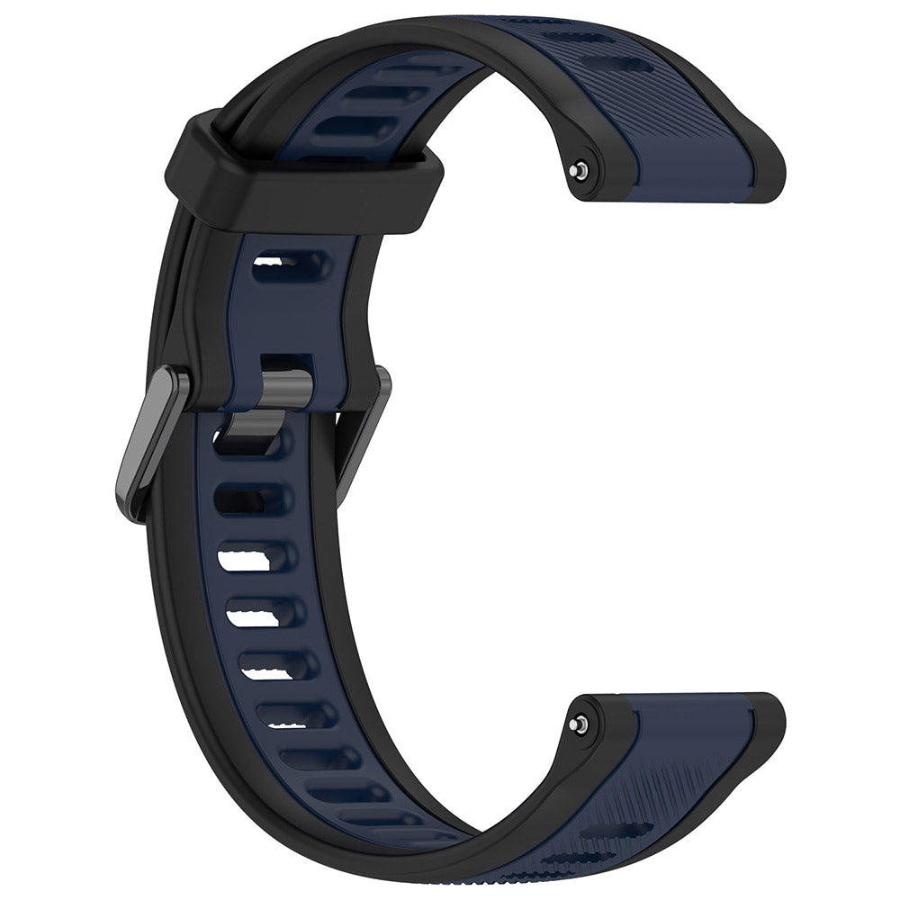 Pas Techsuit W053 za Huawei Watch / Garmin Watch Series, 18mm, Temno modra