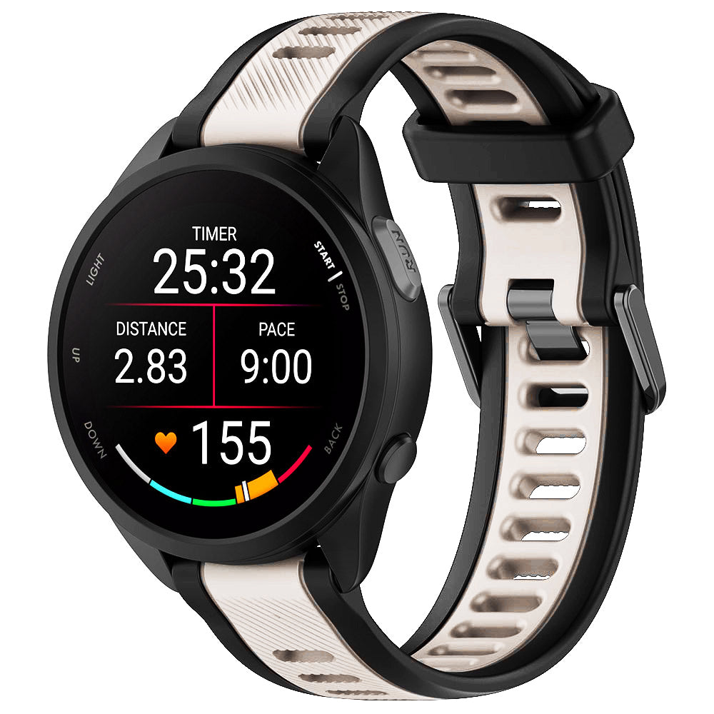 Pas Techsuit W053 za Huawei Watch / Garmin Watch Series, 18mm, Bež
