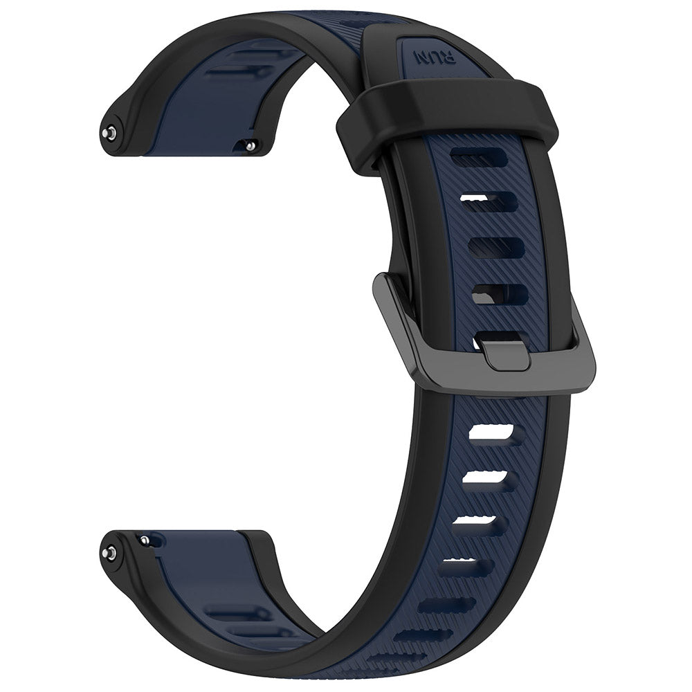 Pas Techsuit W053 za Samsung Galaxy Watch / Huawei Watch Series, 20mm, Temno modra