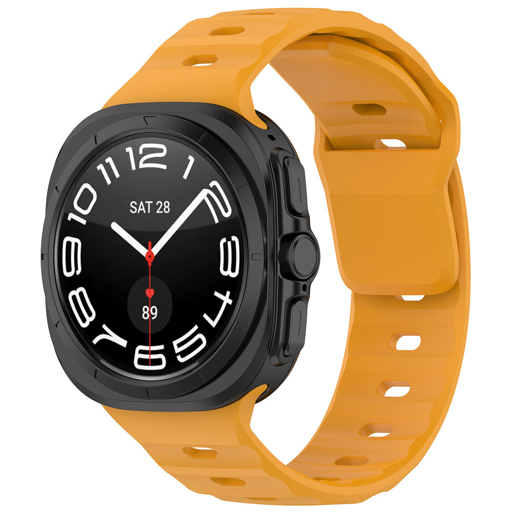 Pas Techsuit W055 za Samsung Galaxy Watch Ultra, Oranžen