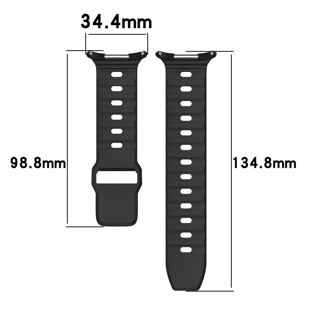 Pas Techsuit W055 za Samsung Galaxy Watch Ultra, Oranžen