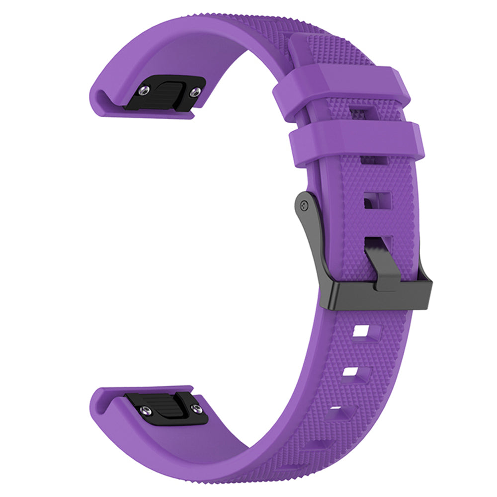 Pas Techsuit W058 za Garmin Instinct / Approach / Fenix Watch Series, 20mm, Vijolična