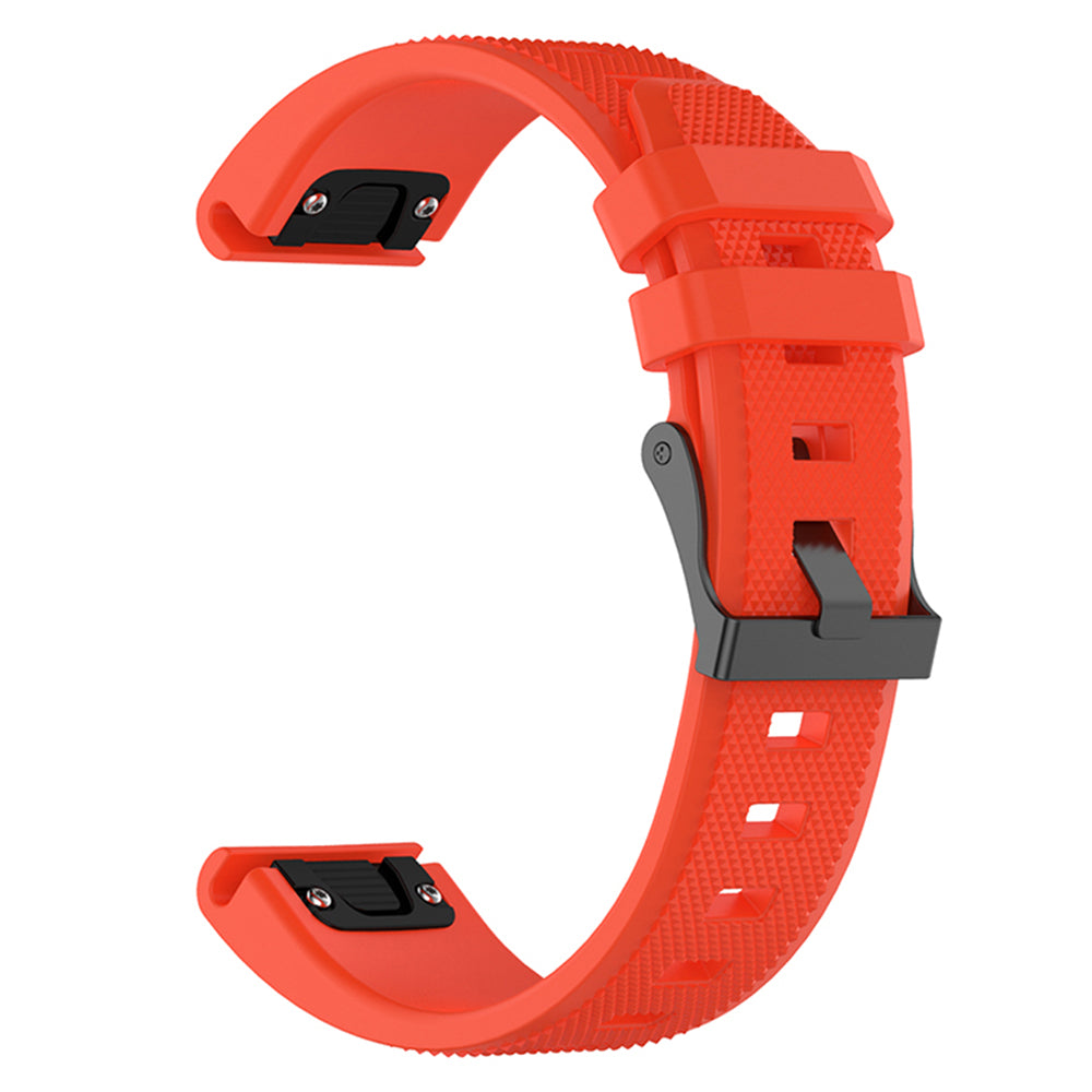 Pas Techsuit W058 za Garmin Watch Fenix Series, 26mm, Oranžen