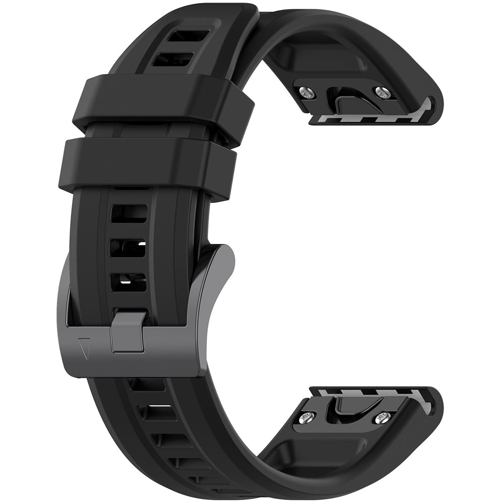 Pas Techsuit W060 za Garmin Instinct / Approach / Fenix Watch Series, 20mm, Črna