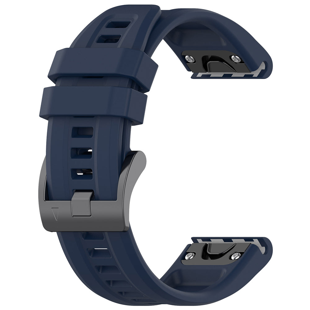 Pas Techsuit W060 za Garmin Watch Fenix / Forerunner Series, 22mm, Mornarsko modra