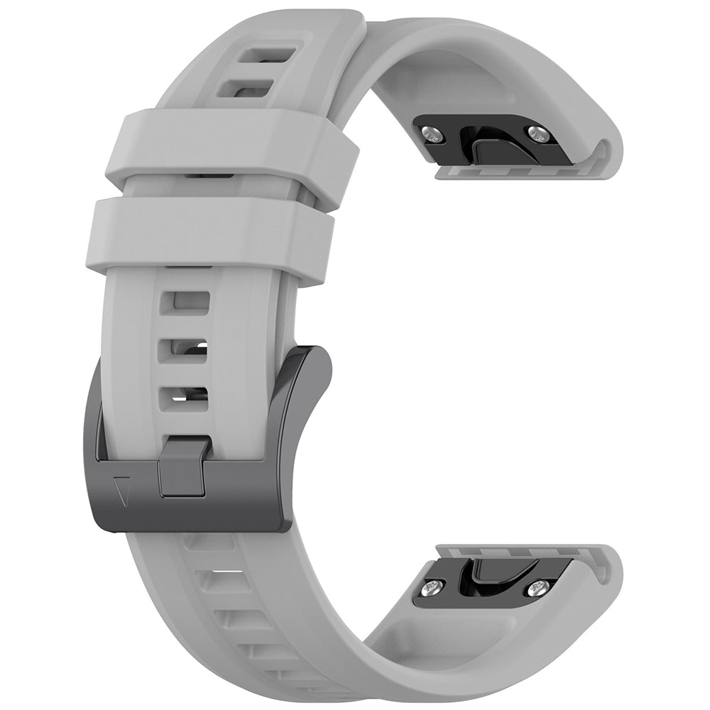 Pas Techsuit W060 za Garmin Watch Fenix / Forerunner Series, 22mm, Siva