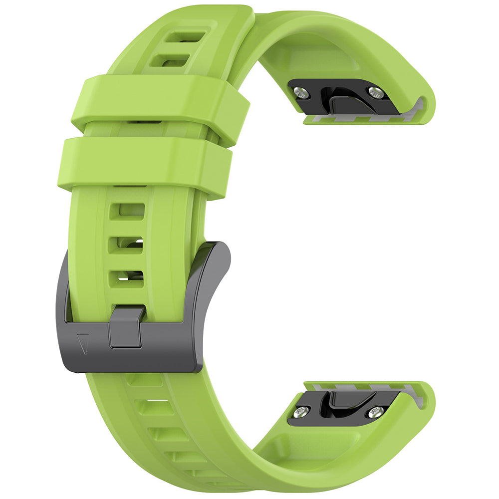 Pas Techsuit W060 za Garmin Watch Fenix / Forerunner Series, 22mm, Svetlo zelena
