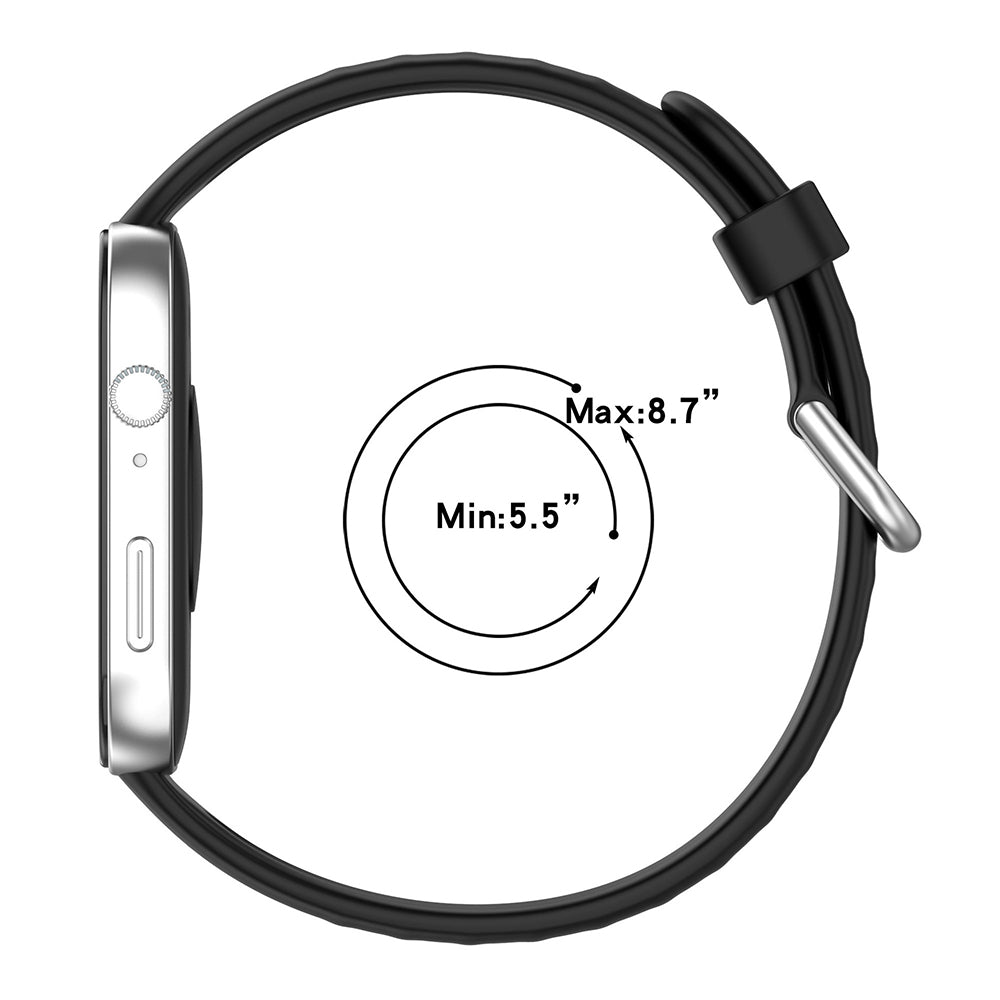Pas Techsuit W061 za Huawei Watch Fit 5 Pro / Fit 5 / Fit 4 Pro / Fit 4 / Fit 3, vijoličen