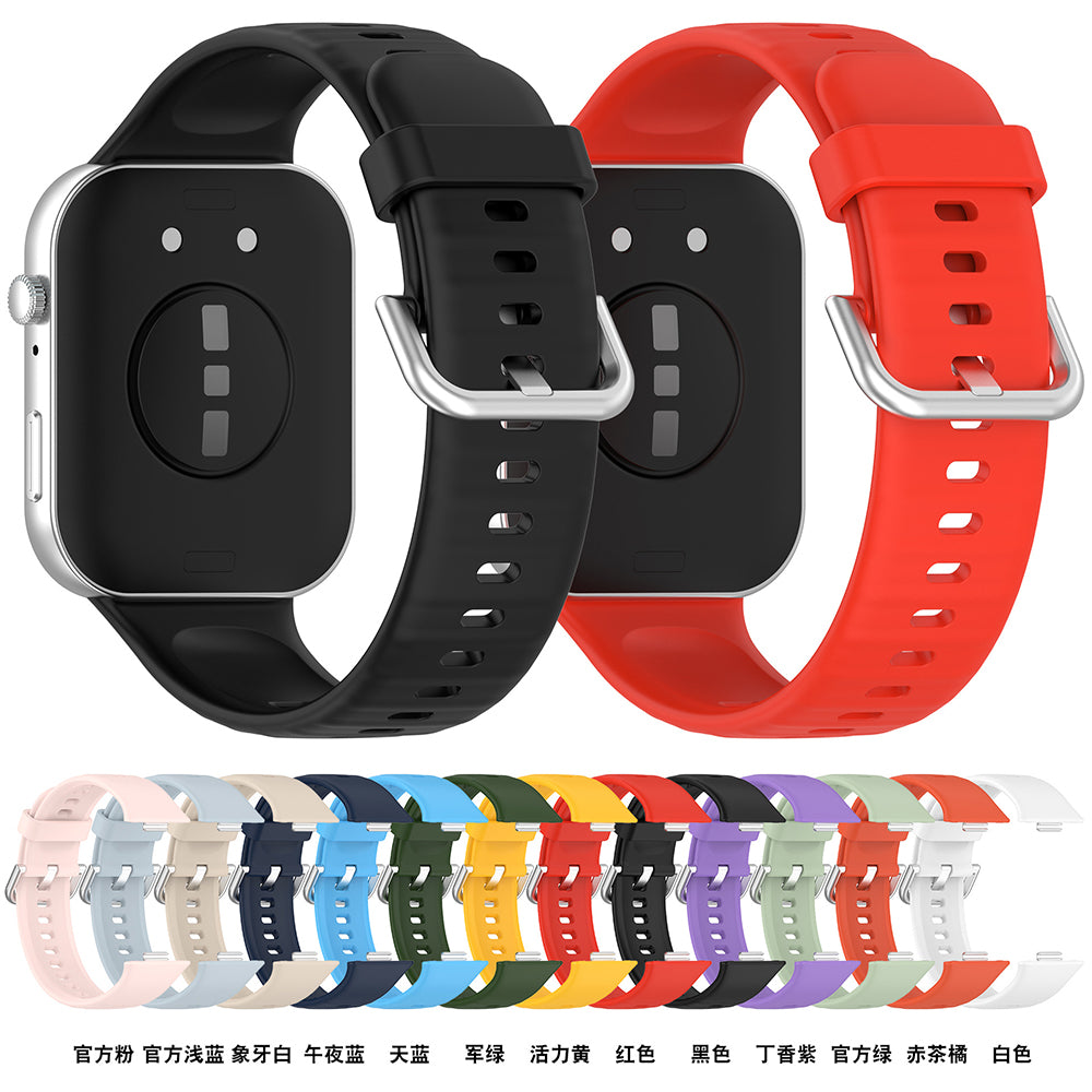 Techsuit W061 Strap for Huawei Watch Fit 4 Pro / Fit 4 / Fit 3, Black