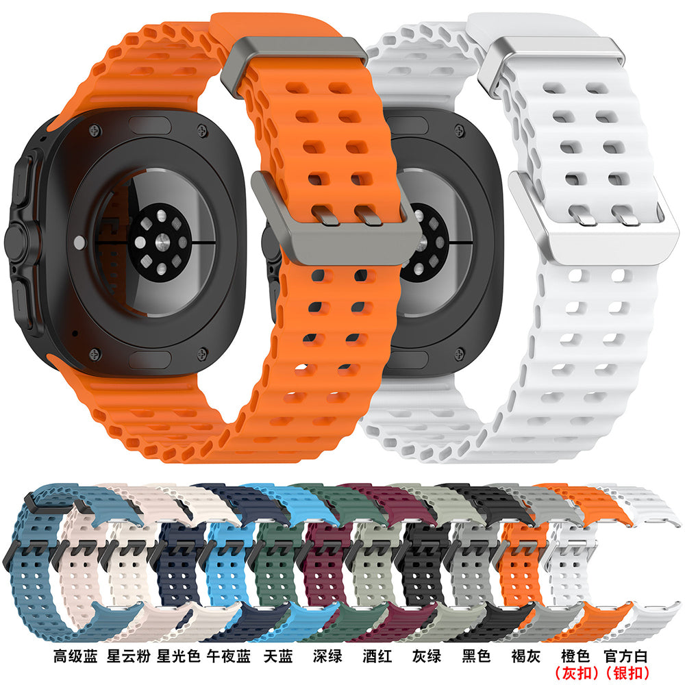 Pas Techsuit W062 za Samsung Galaxy Watch Ultra, Črna