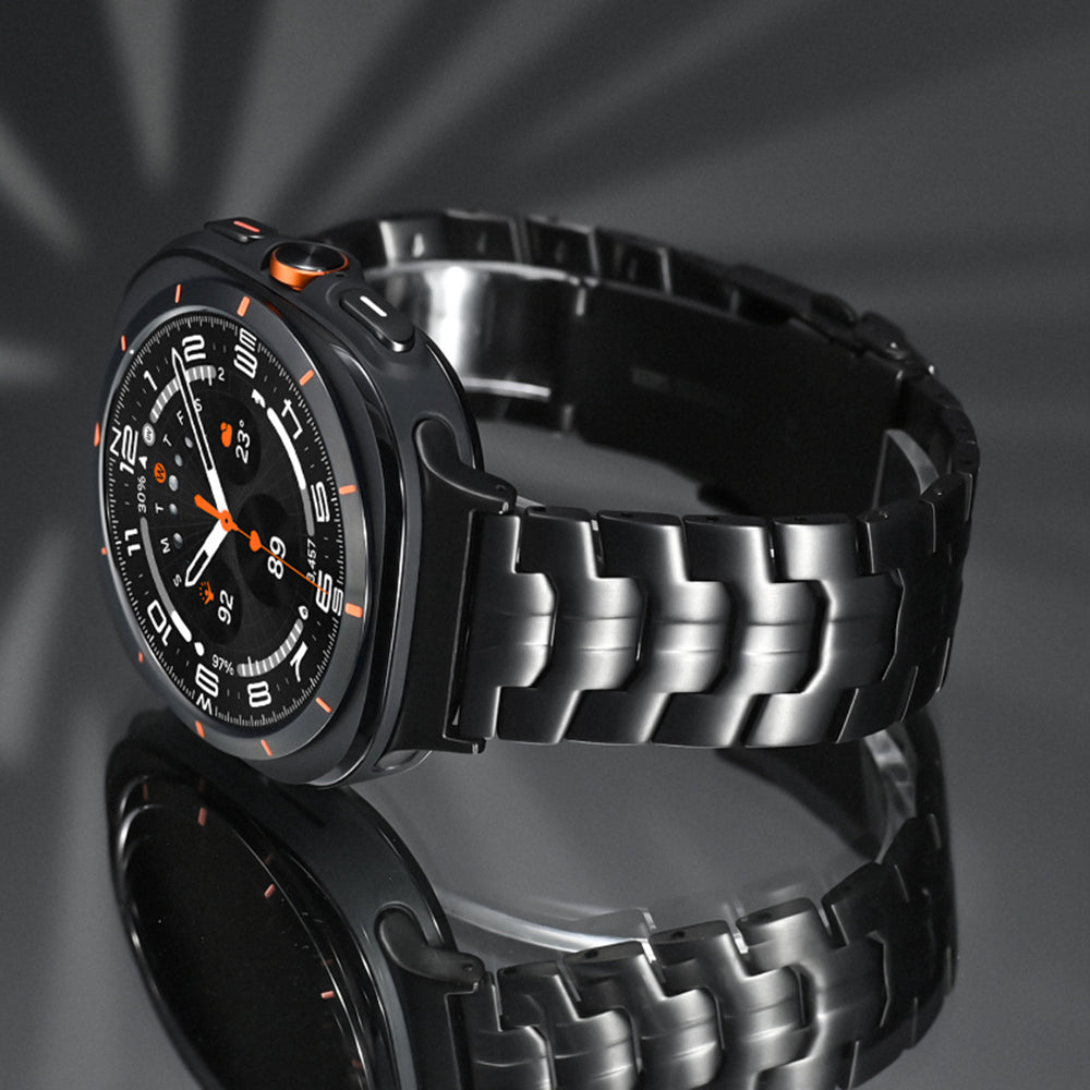 Pas Techsuit W063 za Samsung Galaxy Watch Ultra, Srebrn