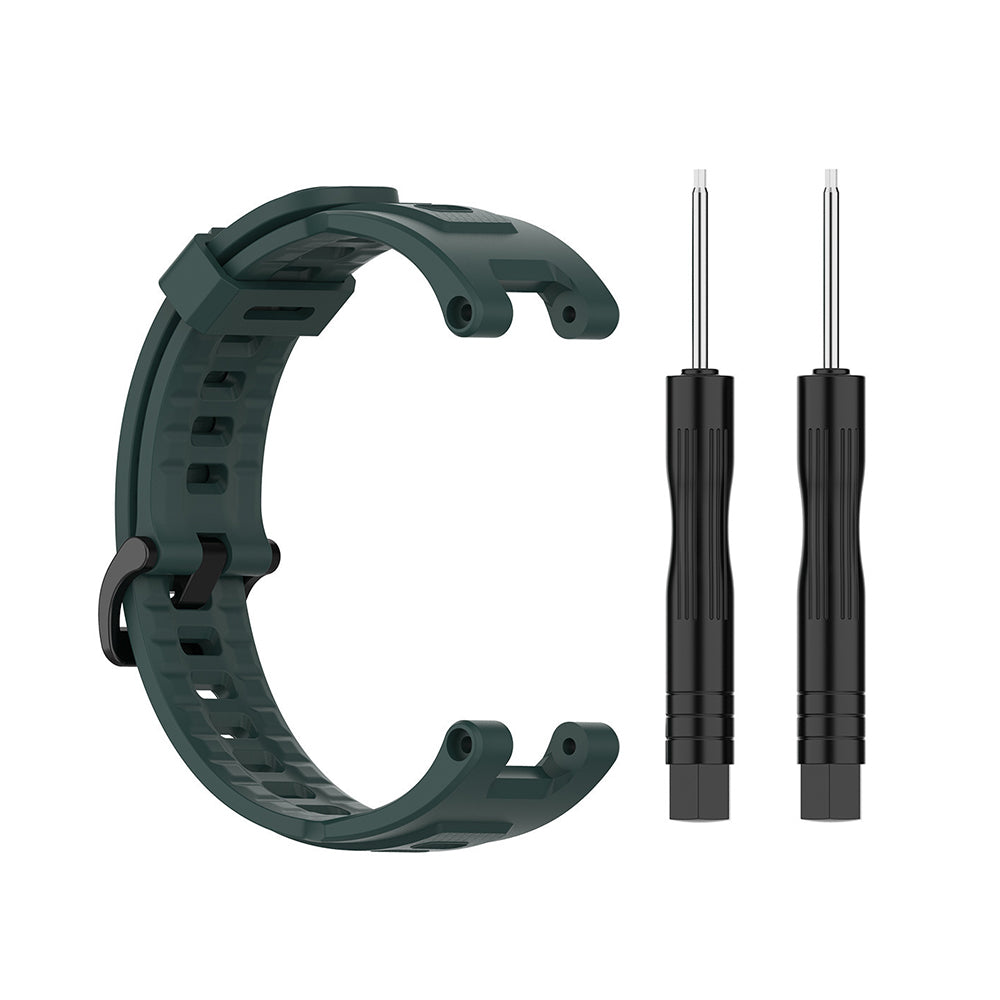 Pas Techsuit W067 za Amazfit T-Rex Pro / T-Rex, Temno zelen