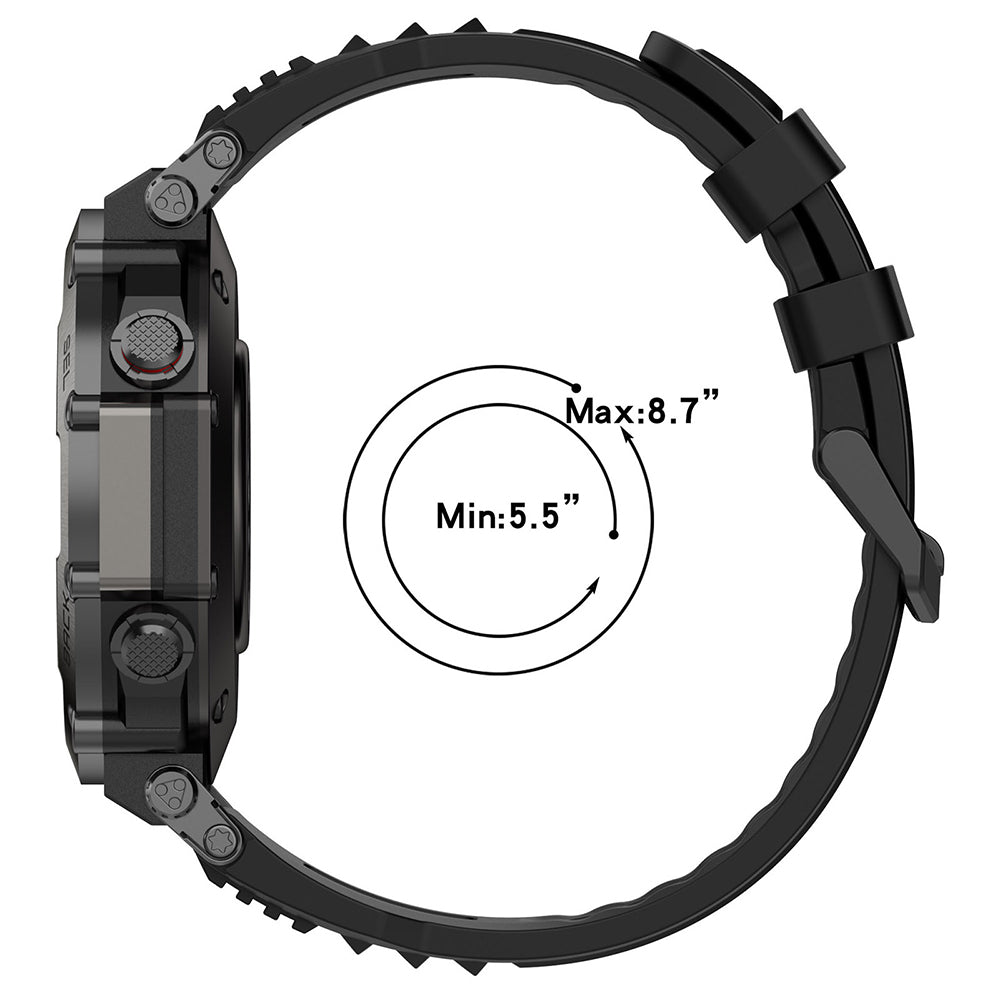 Pas Techsuit W067 za Amazfit T-Rex Ultra, Bež