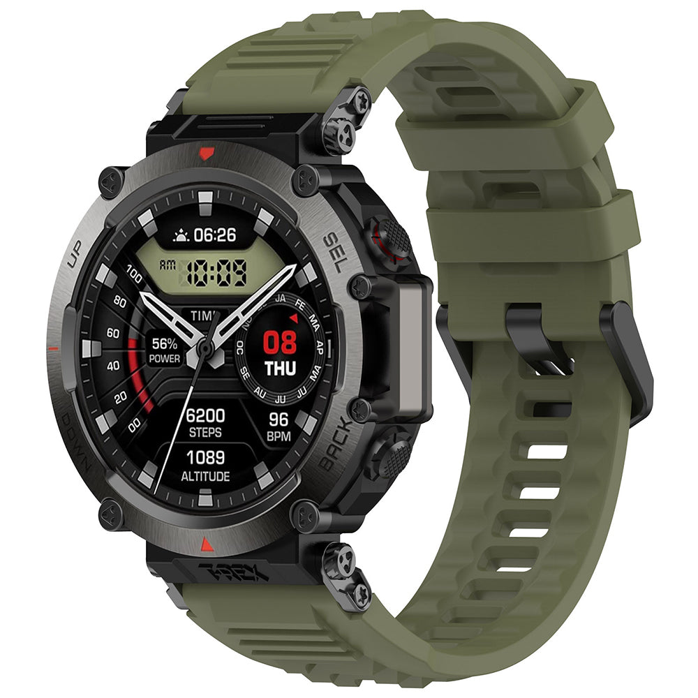 Pas Techsuit W067 za Amazfit T-Rex Ultra, zelena