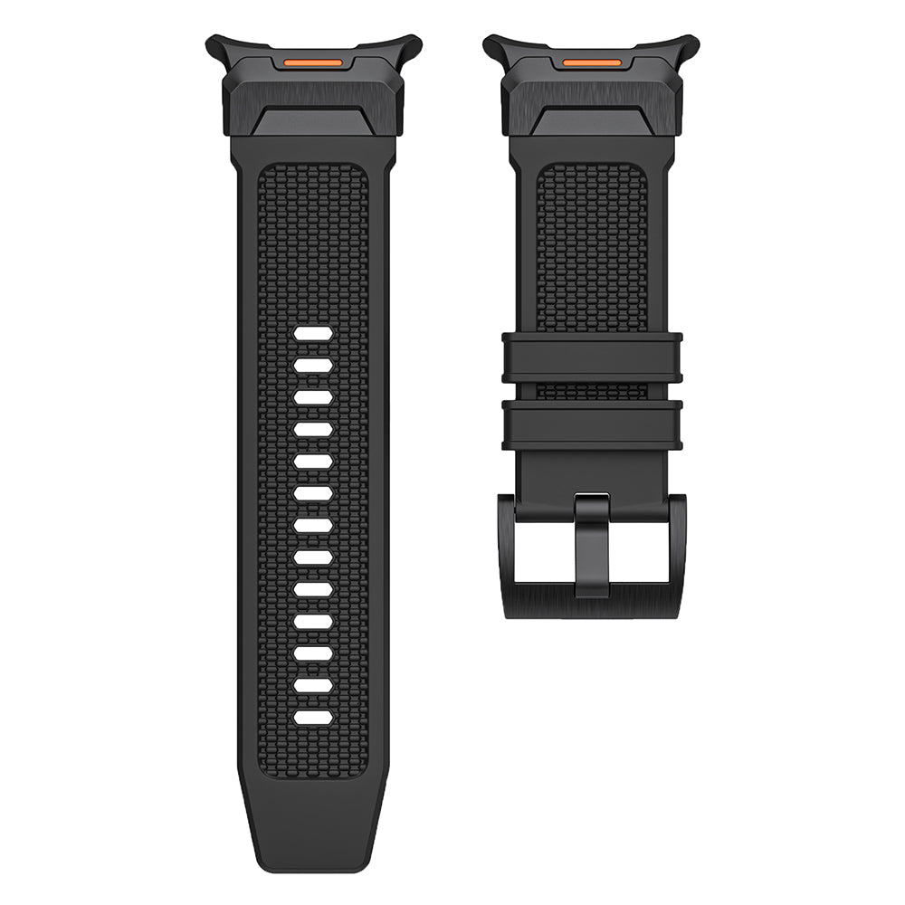 Pas Techsuit W068 za Samsung Galaxy Watch Ultra, Srebrno Bela