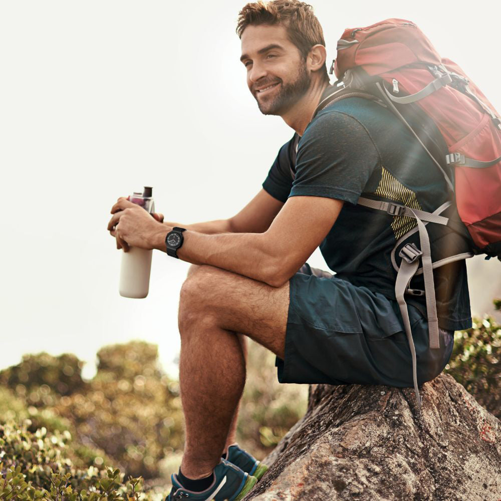 Pas Techsuit W068 za Samsung Galaxy Watch Ultra, Črn