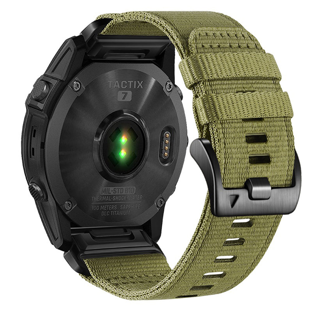 Pas Techsuit W070 za Garmin Instinct / Approach / Fenix Watch Series, 20mm, Zelena