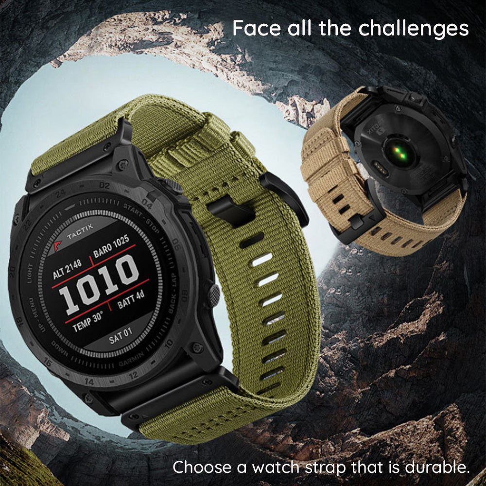 Pas Techsuit W070 za Samsung Galaxy Watch / Huawei Watch Series, 20mm, Oranžen