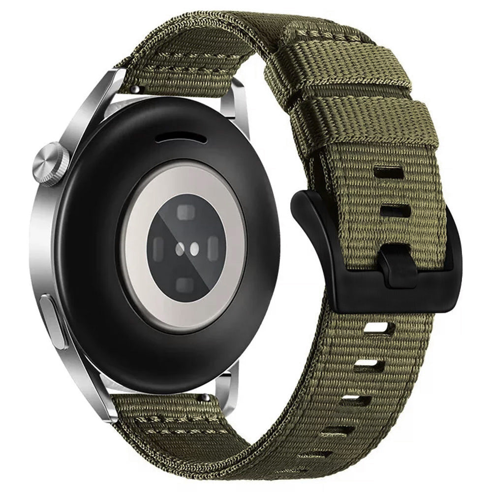Pas Techsuit W070 za Samsung Galaxy Watch / Huawei Watch Series, 22mm, Temno zelen