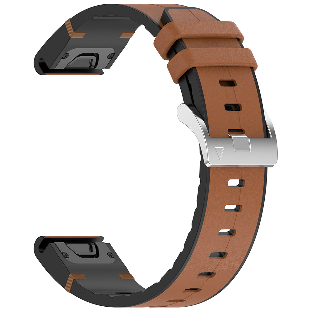 Pas Techsuit W071 za Garmin Instinct / Approach / Fenix Watch Series, 20mm, rjava