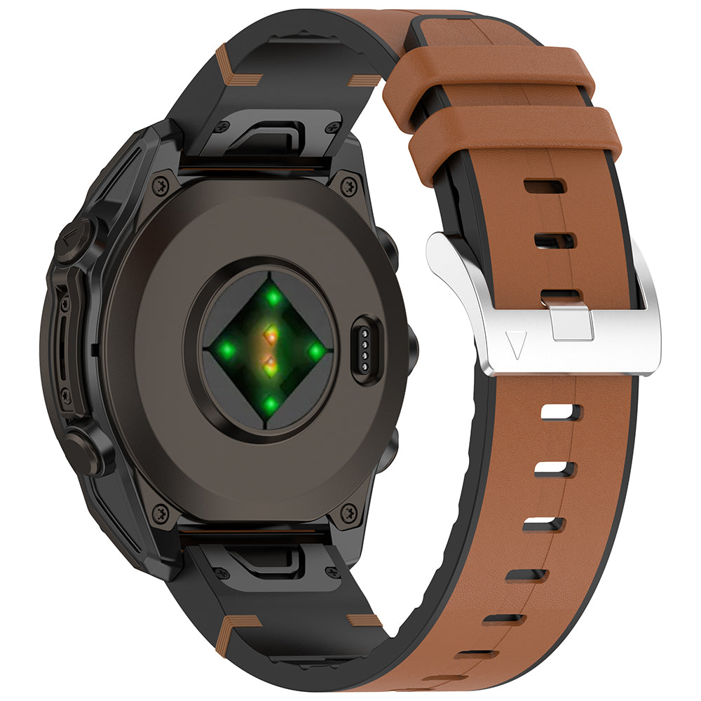 Pas Techsuit W071 za Garmin Instinct / Approach / Fenix Watch Series, 20mm, rjava