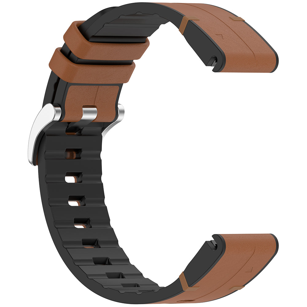 Pas Techsuit W071 za Garmin Instinct / Approach / Fenix Watch Series, 20mm, rjava