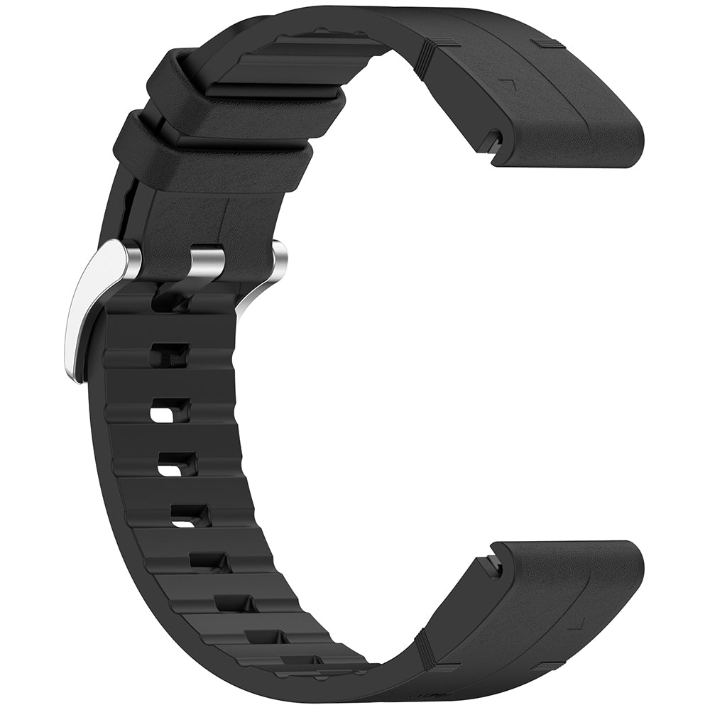 Pas Techsuit W071 za Garmin Instinct / Approach / Fenix Watch Series, 20mm, Črna