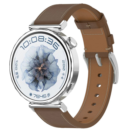 Pas Techsuit W073 za Huawei Watch / Garmin Watch Series, 18mm, rjava