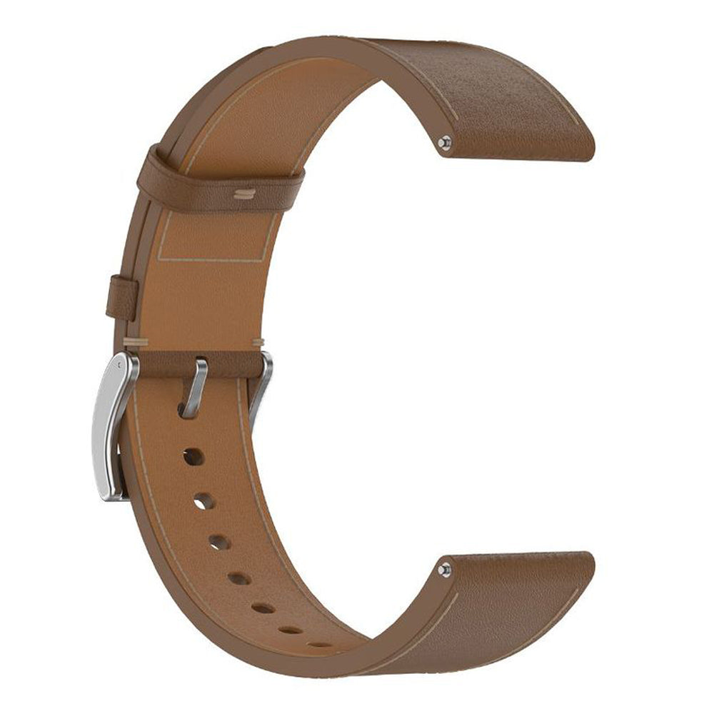 Pas Techsuit W073 za Samsung Galaxy Watch / Huawei Watch Series, 22mm, Rjava