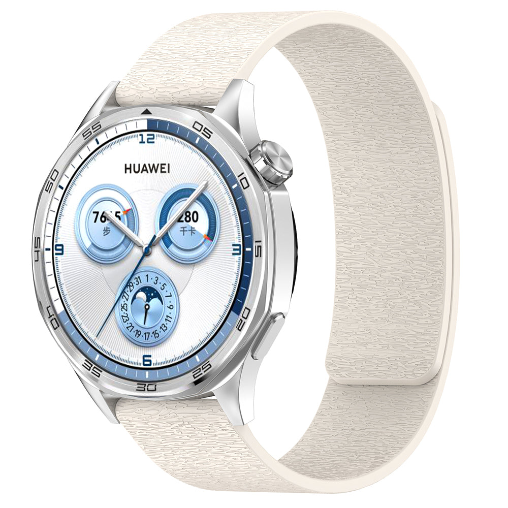 Pas Techsuit W074 za Huawei Watch / Garmin Watch Series, 18mm, Bež
