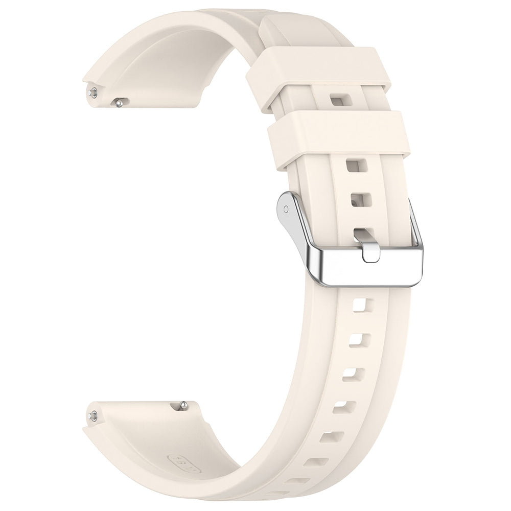 Pas Techsuit W075 za Huawei Watch / Garmin Watch Series, 18mm, Bež