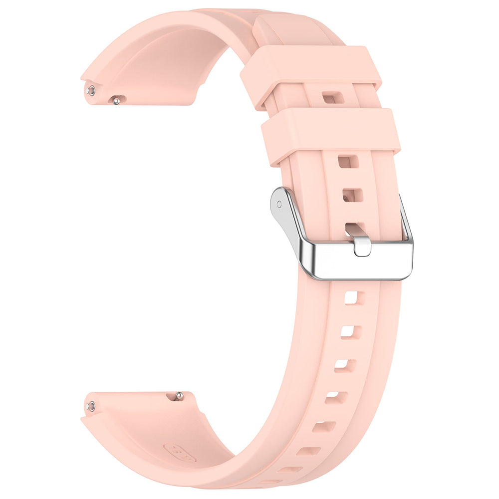 Pas Techsuit W075 za Huawei Watch / Garmin Watch Series, 18mm, Roza