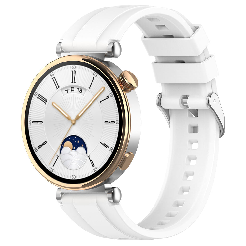 Pas Techsuit W075 za Huawei Watch / Garmin Watch Series, Bela