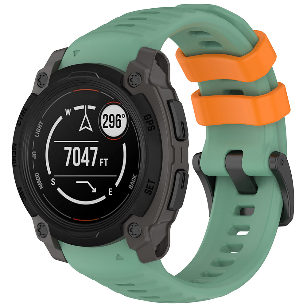 Pas Techsuit W076 za Garmin Instinct E 40mm, Svetlo zelena