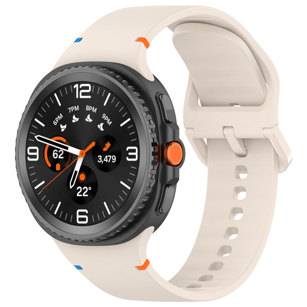 Pašček Techsuit W079 za Samsung Galaxy Watch8 / Watch8 Classic serijo, bež