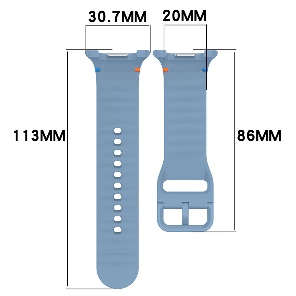 Pašček Techsuit W079 za Samsung Galaxy Watch8 / Watch8 Classic serijo, bež