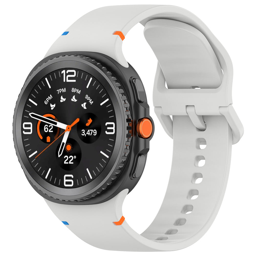 Pas Techsuit W079 za Samsung Galaxy Watch8 / Watch8 Classic Series, Siva