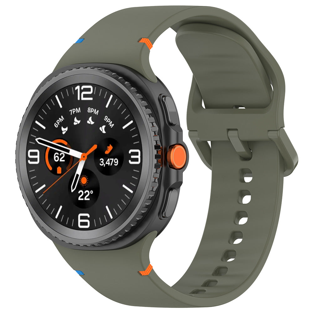 Pas Techsuit W079 za Samsung Galaxy Watch8 / Watch8 Classic serijo, zelena