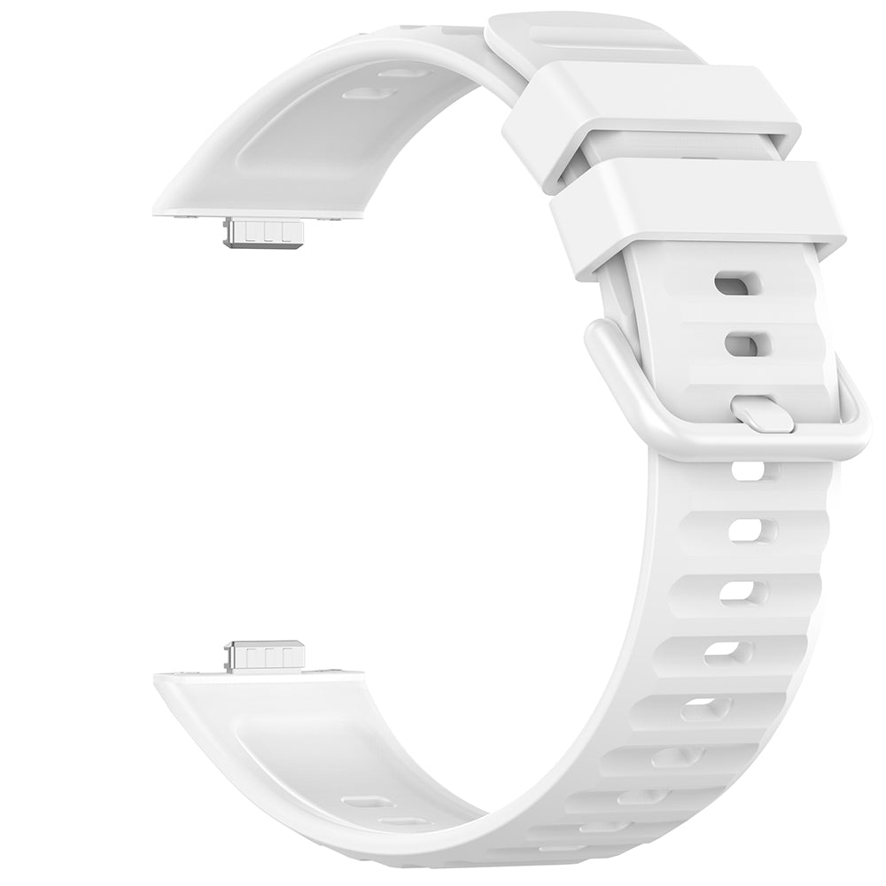 Pas Techsuit W082 za Huawei Watch Fit 5 Pro, Bela