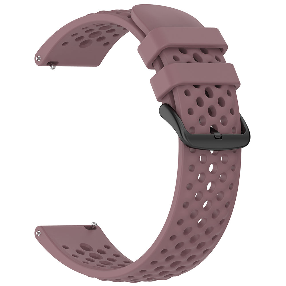 Pas Techsuit W083 za Amazfit Watch / Samsung Watch Series, 22mm, Vijolična