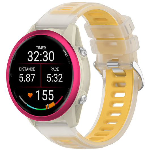 Pas Techsuit W084 za Samsung Galaxy Watch / Huawei Watch Series, 22 mm, rumen