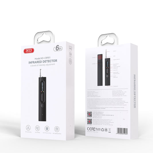 IR detektor GSM naprav / skritih mikrofonov / GPS sledilnikov XO Design CRP01, Črn