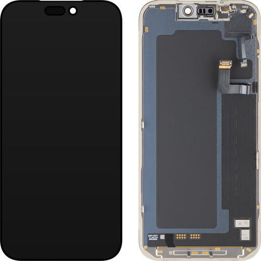 Zaslon na dotik Apple iPhone 17 Pro Max, s okvirjem, črn, Service Pack 661-56050
