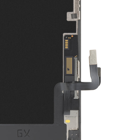 GX zaslon na dotik za Apple iPhone 12 / 12 Pro, z okvirjem, OLED IC Movable Version, črn