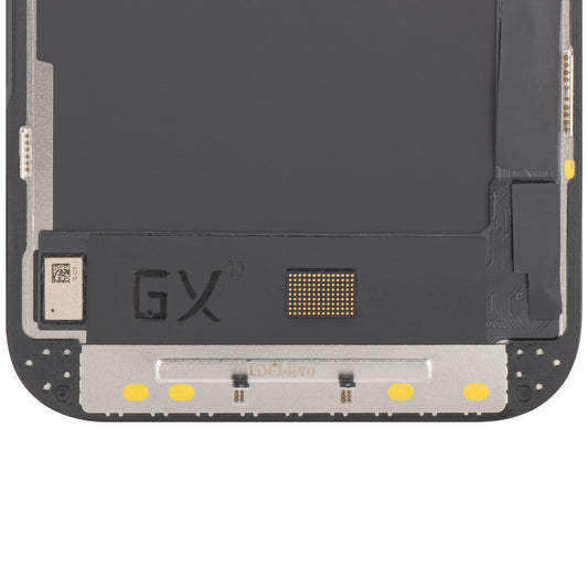 GX zaslon na dotik za Apple iPhone 14 Pro, z okvirjem, OLED IC Movable Version, črn