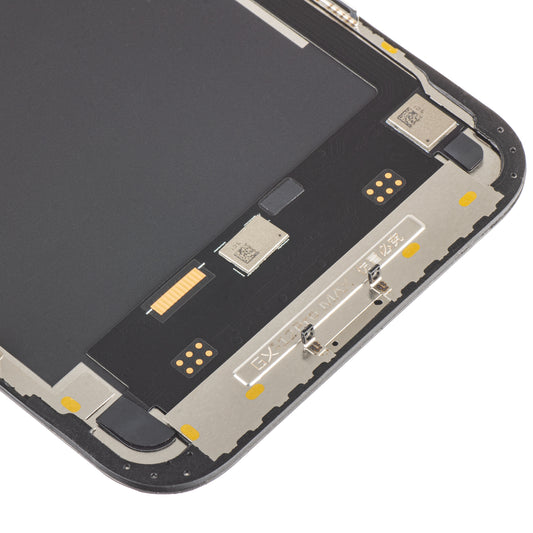 Zaslon z GX na dotik za Apple iPhone 12 Pro Max, z okvirjem, različica OLED IC Movable, črn