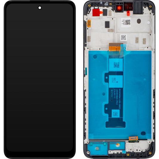Motorola Moto Moto G22 Zaslon na dotik, z okvirjem, črn, servisni paket 5D68C20423